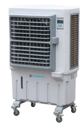 Rinfrescatore evaporativo 8000 m³/h Eco Fresh Air grigio